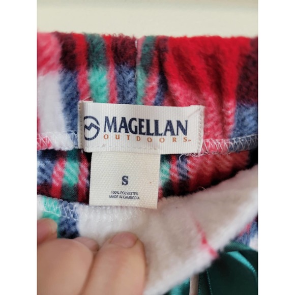 Magellan Size Small New with Tags Fleece Lounge Sleep Pants Plaid - Picture 2 of 4